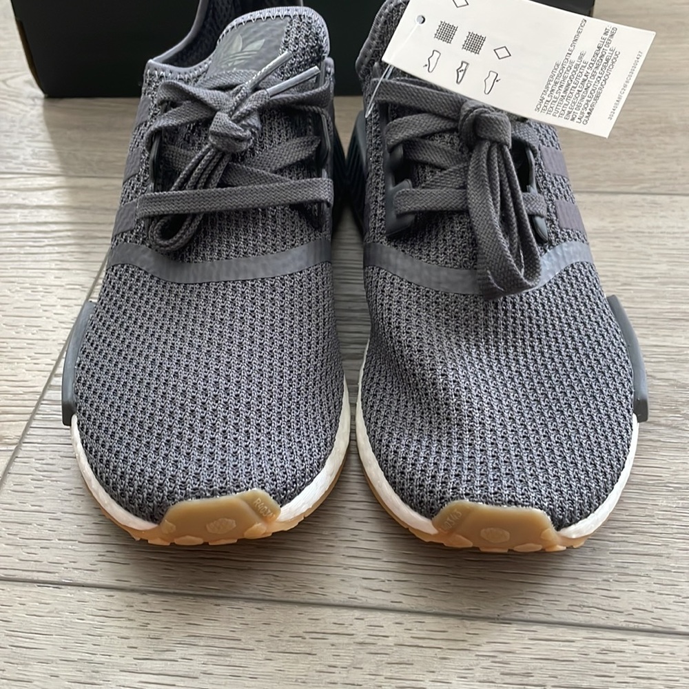 ADIDAS NMD R1 "GUM SOLE" Gray - Picture 9 of 16